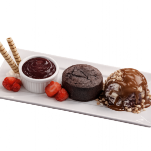 Petit Gateu com Açaí