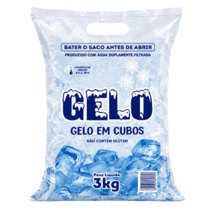 Gelo Cubos 3kg